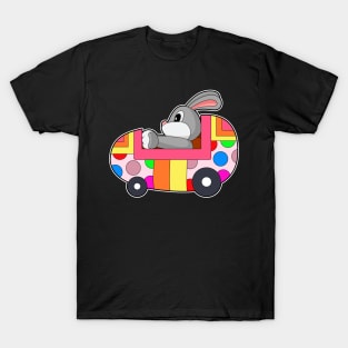 Rabbit Easter Easter egg Car T-Shirt